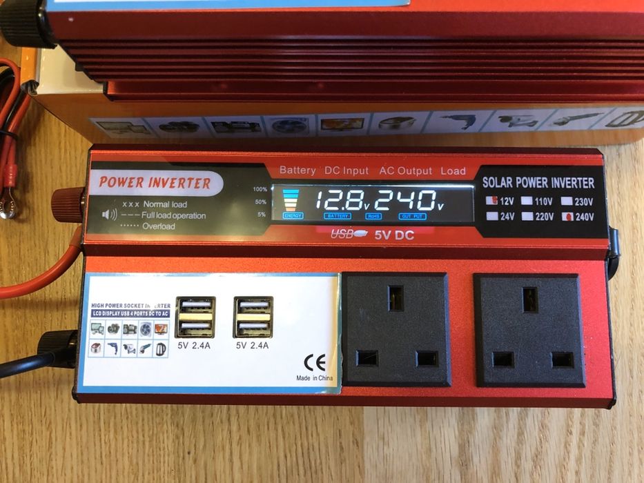 Інвертор Solar, перетворювач 12 220, інвентор