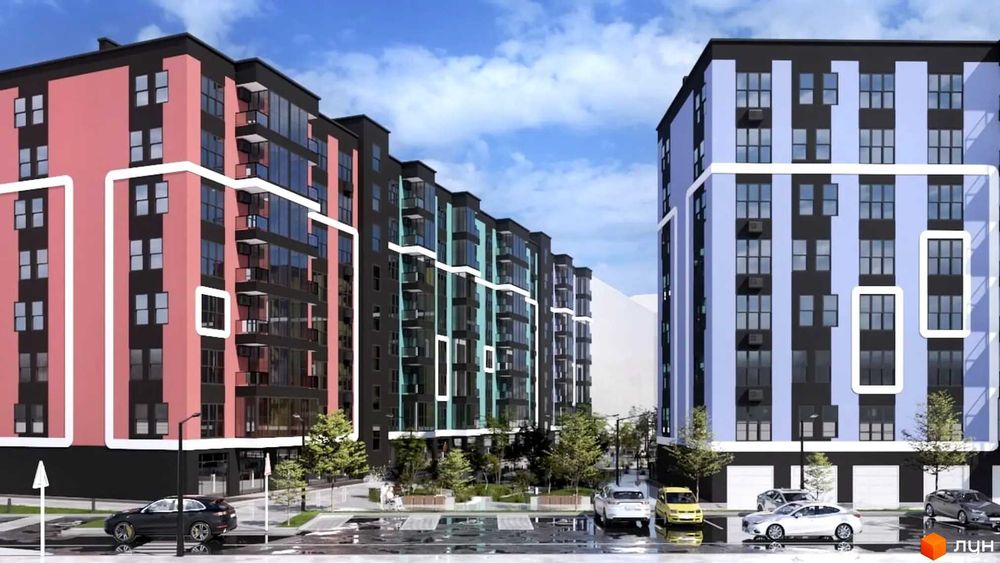 Продаж 2-кім квартири в новобудові в Калуші -30 міс розтермінування