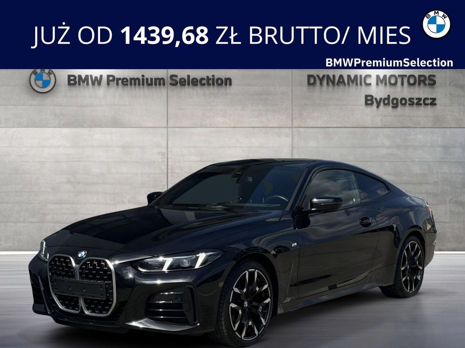 BMW Seria 4 420d xDrive, Gwarancja, KeyLess, M-Pak, HiFi, M Sport