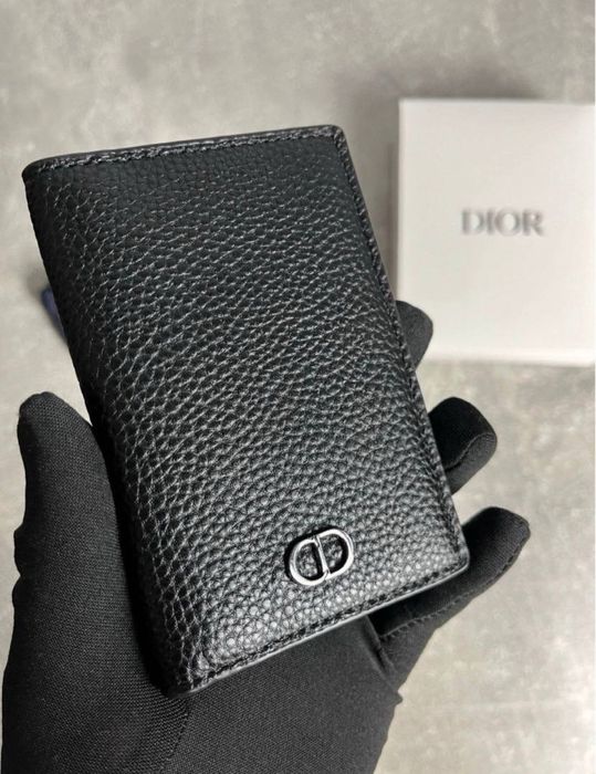 Картхолдер Christian Dior Icon CardHolder шкіряний louis loro мужской