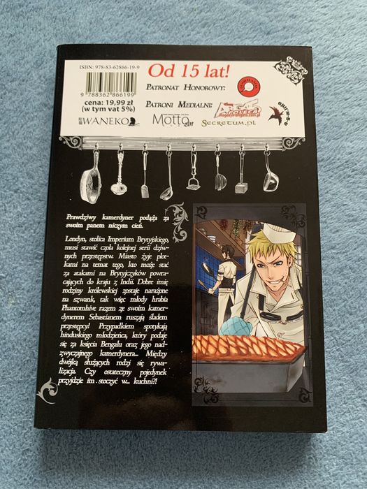 Manga Kuroshitsuji tom 4