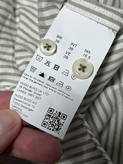 Сорочка BOSS (оригінал, нова колекція)