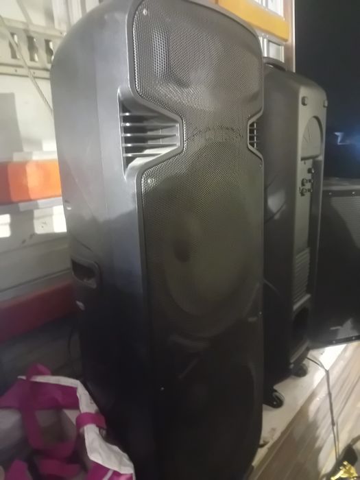 Coluna amplificada novistar 1000w com Bluetooth
