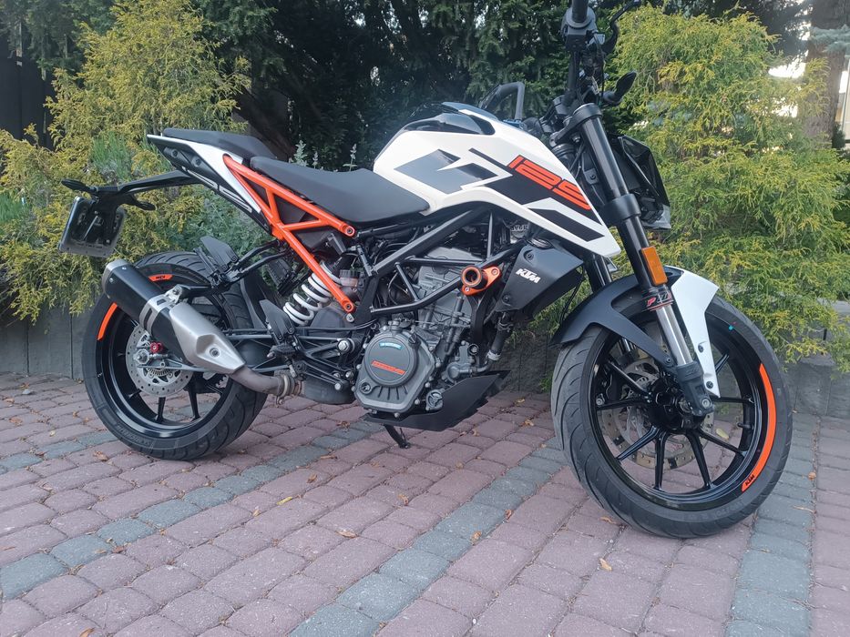 KTM 125 DUKE,  22tys przebiegu, 2019