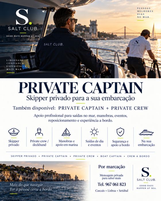 Formação Privada para Proprietários de Embarcações | SALT CLUB.