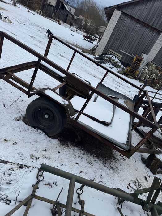 Przyczepka jednoosiowa