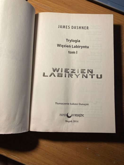 Więzień labiryntu James Dashner