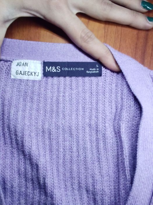 Кардиган M&S collection, сиреневый,