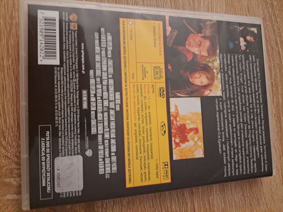 Egzekutor- Arnold Schwarzenegger- Film Dvd Polskie Napisy Unikat