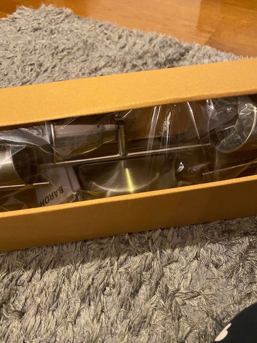 Candeeiro Barometer prateado, novo, Ikea