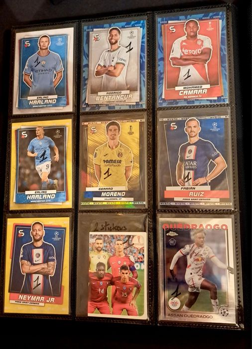 Cartas futebol unidade