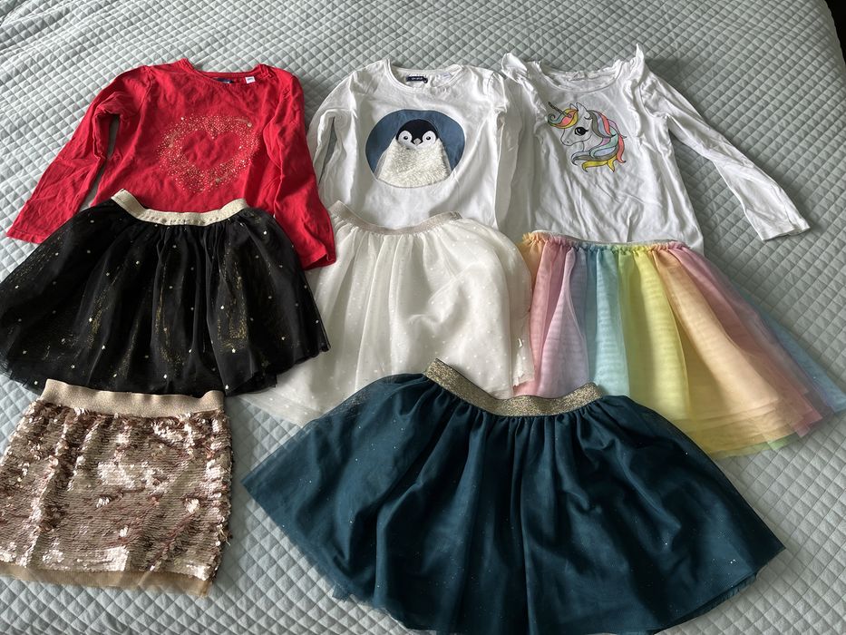 Ubranka dla dziewczynki 6-8 lat