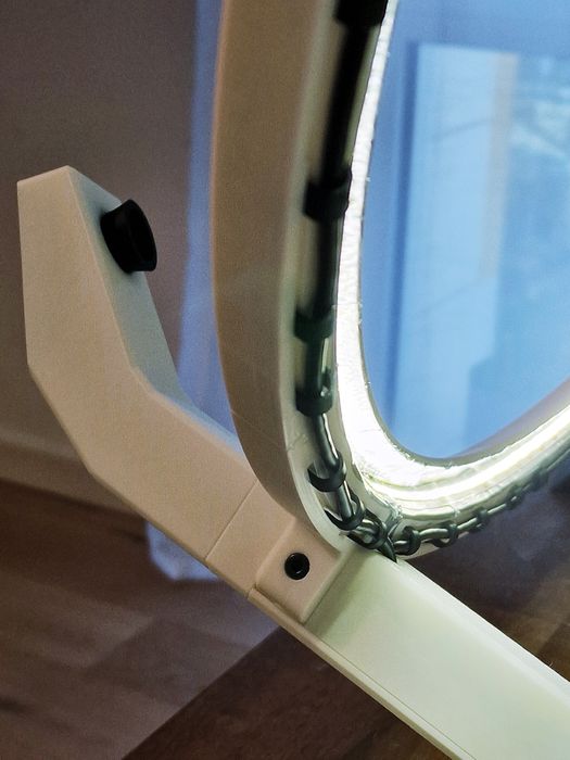 Obręcz do darta do montarzu LED i kamer