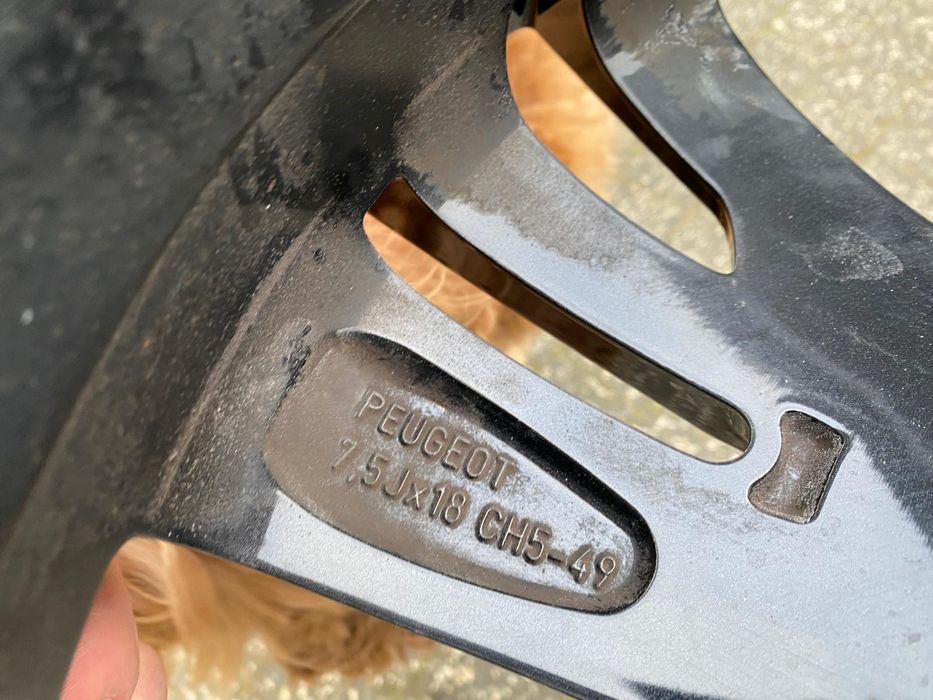 18" Peugeot 5008  oryginal 5x108  7,5j et49  3008, 508, Super Stan