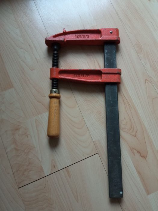 Ścisk stolarski metalowy