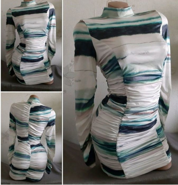 Платье цветное,новое