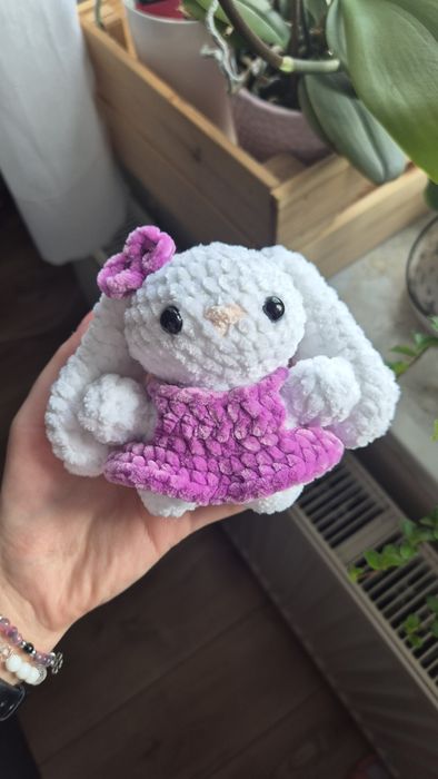 Króliczek na szydełku