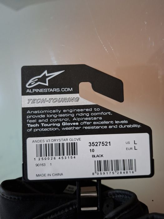 Luvas Alpinestars Andes V3 - L