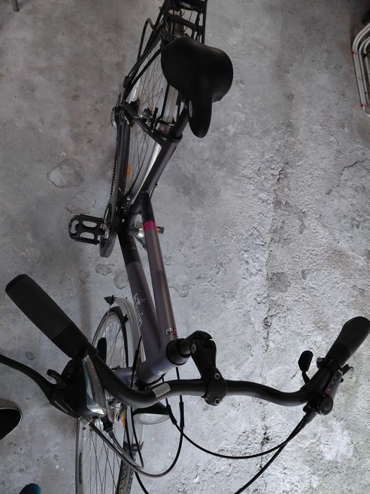 Bicicleta híbrida Riverside (VTC) 8 velocidades