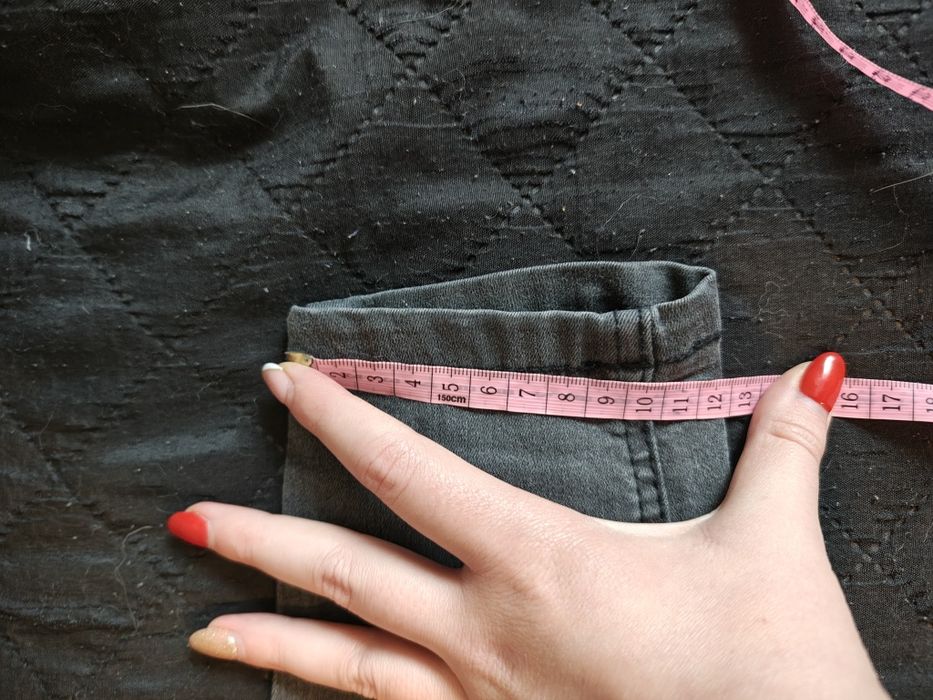 Szare damskie spodnie