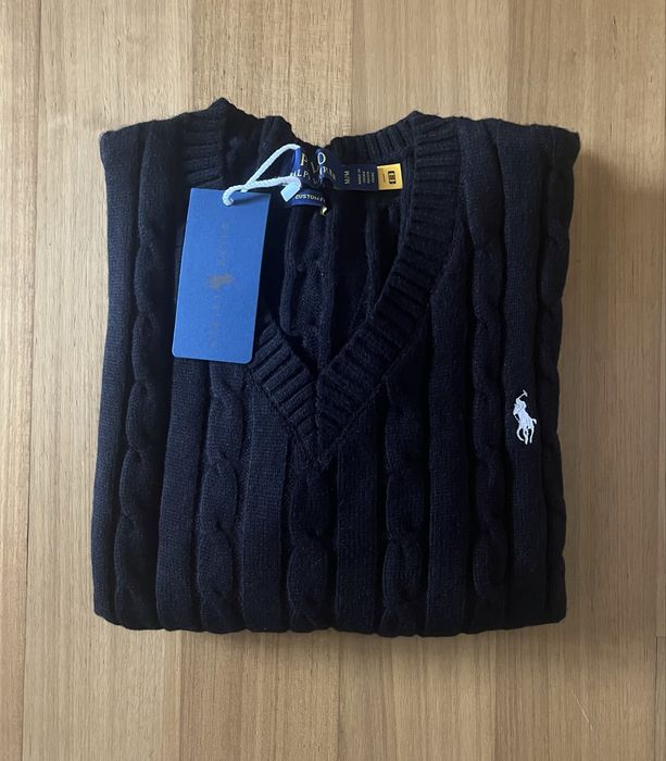 Camisola Malha Ralph Lauren Preta