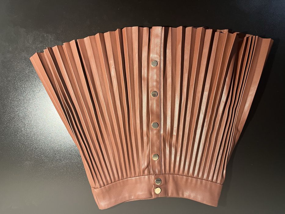 Spódnica skórzana damska XS