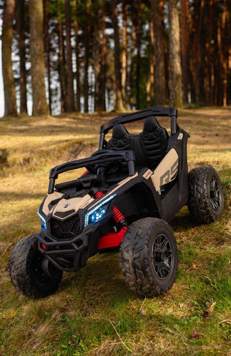 Auto na akumulator. CAN-AM Maverick 24V Pojazd dla Dzieci 24V Panel MP3
