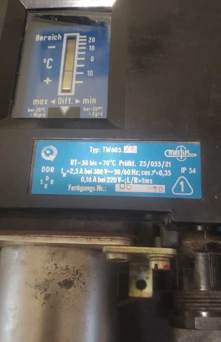 Терморегулятор. Датчики реле температури TW605