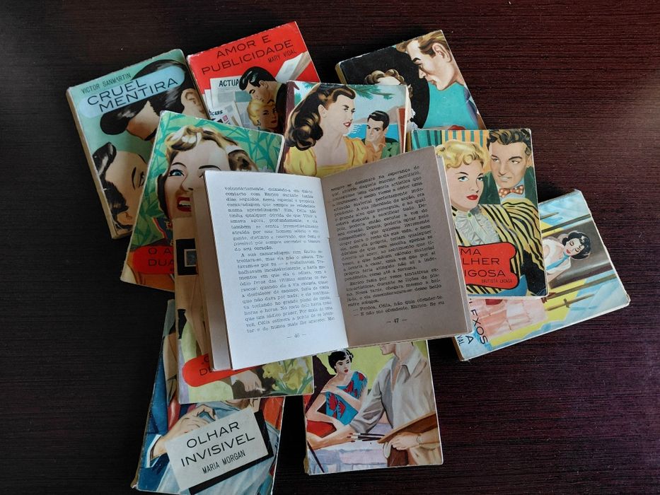 Lote antigo de livros coleção amorzinho