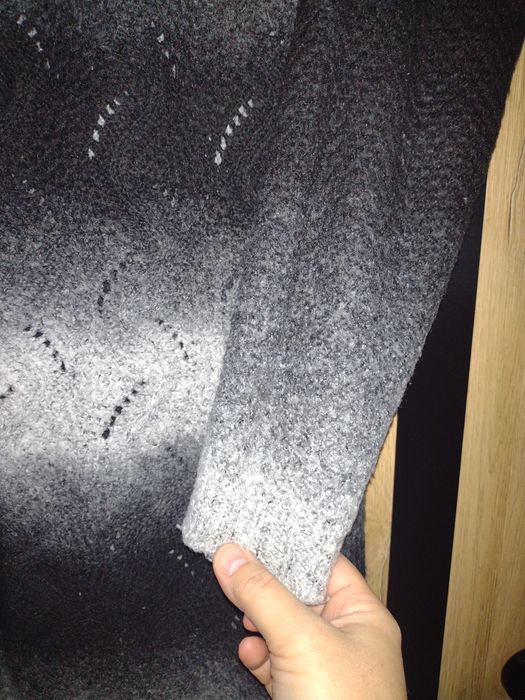 Sweter ażurowy cieniowany rozmiar 40