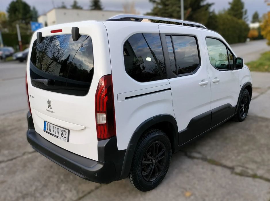Peugeot Rifter F-VAT23%, alu felgi, serwis ASO, rejestracja 2019, czujniki park. L1