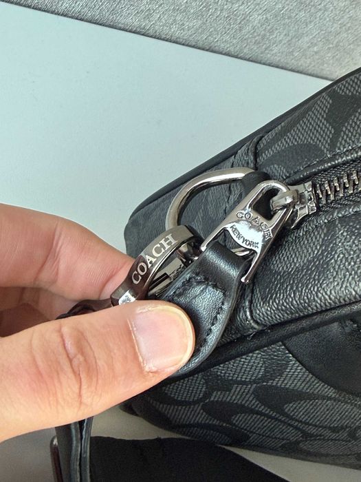 Мужская сумка Coach / мессенджер Coach / сумка коач / Coach Crossbody