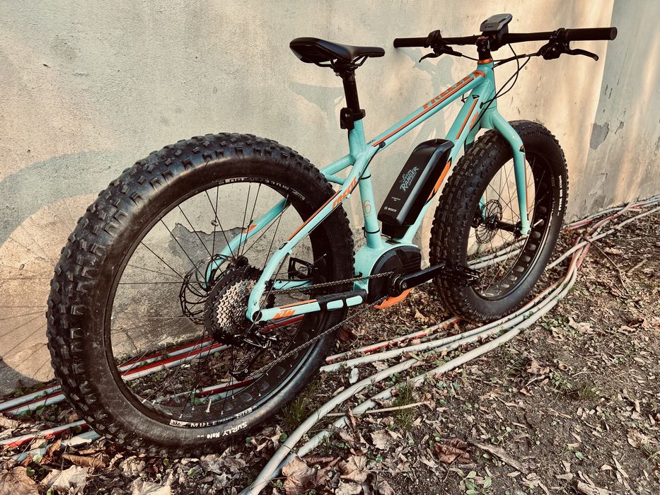 Unikatowy Fatbike KTM Macina Freeze Bosch Performance CX MonkeyLink