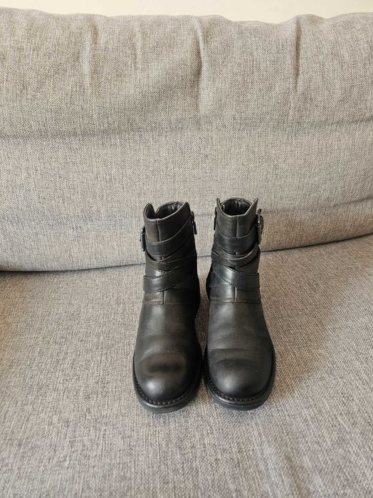 Buty botki skórzane Clarks UK 3 rozmiar 35 wkładka 22,5 cm