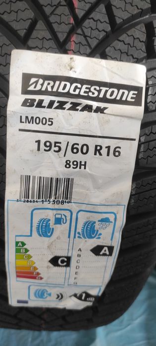 Opony zimowe BRIDGESTONE 196/60/16 NOWE