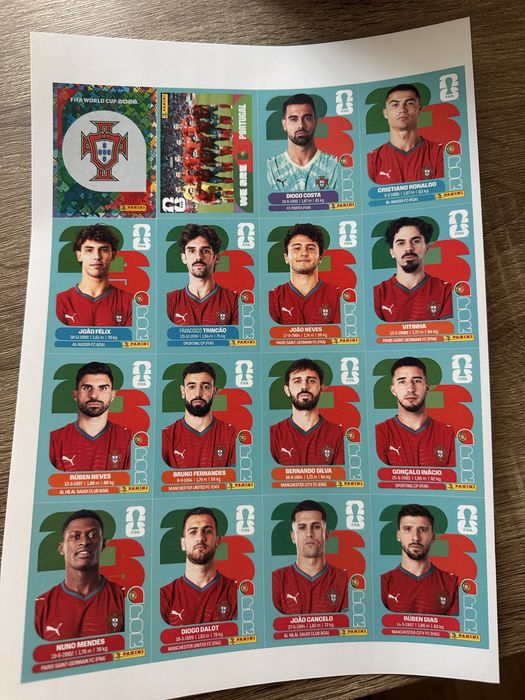 Panini WorldCup 2026 наліпки повна колекція