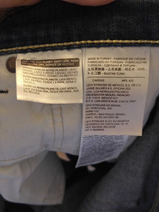Spodenki jeans Levis