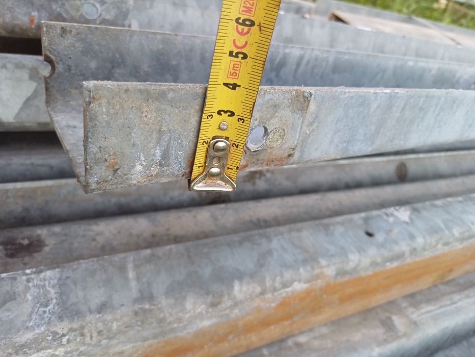 Ceownik ocynkowany 80x40x3.0mm odcinki 6.4 i 8m łata łaty wiata hala