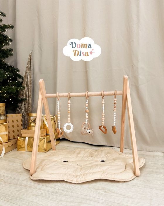 Бейбі джим мобіль тренажер монтесорі підлоговий babygym