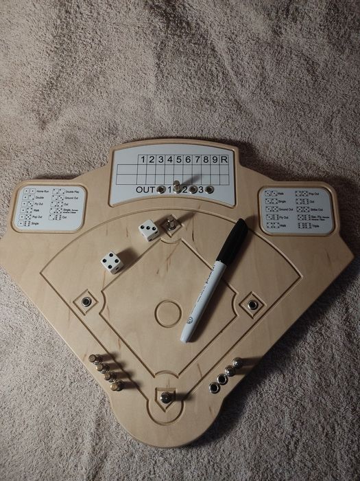 Настольная деревянная игра Across The Board – Baseball Game.