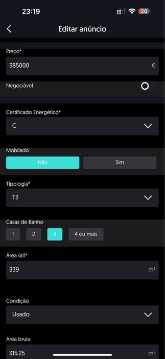 Relógio digital de fitness