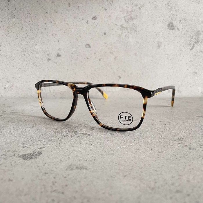 .Stylowe okulary, oprawki, unisex, etui w zestawie.materiał octan.