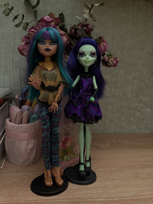 Monster High Scream & Sugar Нефера де Ніл та Аманіта Найтшейд (ляльки)