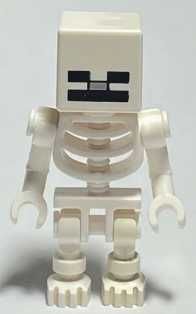 Lego Minecraft - Minifigurka / Figurka / Ludzik - Skeleton - min011