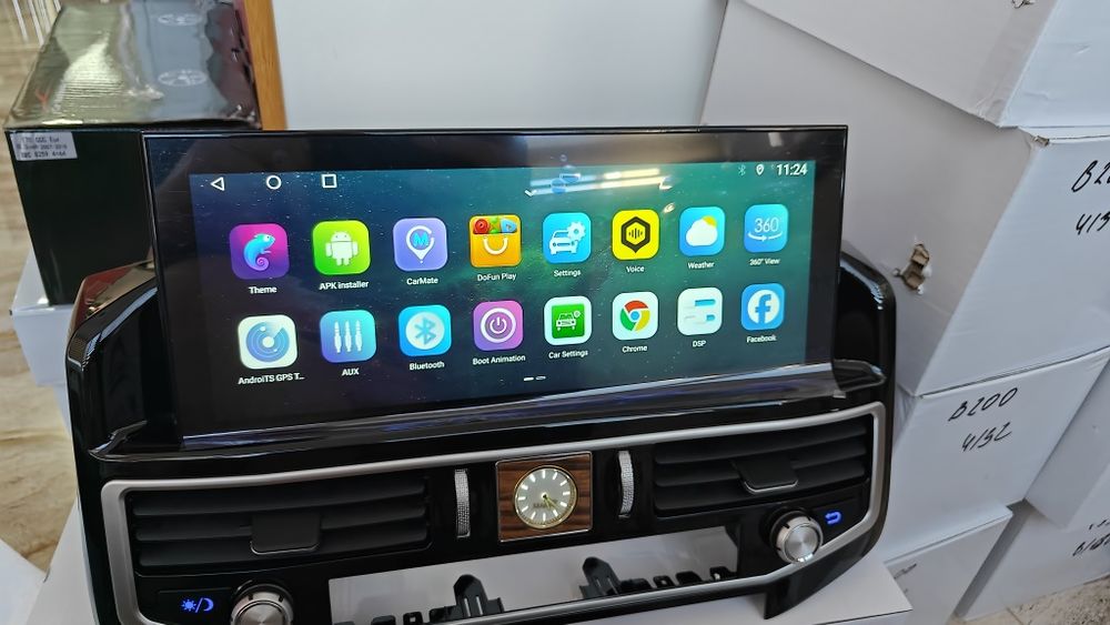 Штатная магнитола Toyota land cruiser 200 android GPS WiFi SIM card