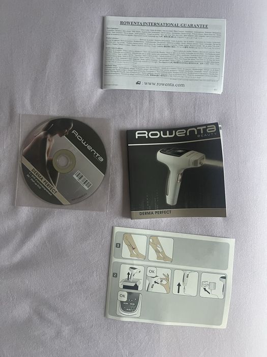 Depiladora a luz pulsada Rowenta Derma Perfect - IPL Original