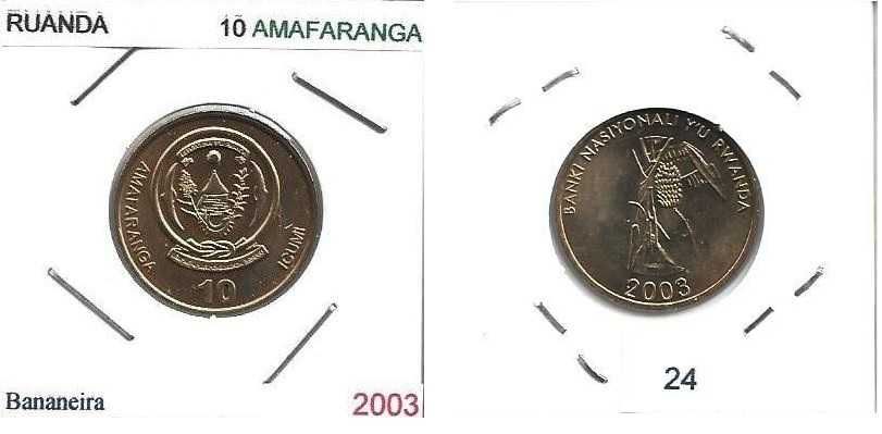 Ruanda - - - - - Moedas