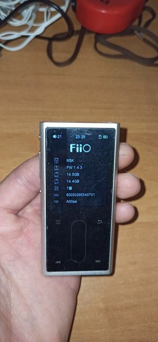 MP3 Аудіоплеєр FiiO M3K Hi-Res (Silver)