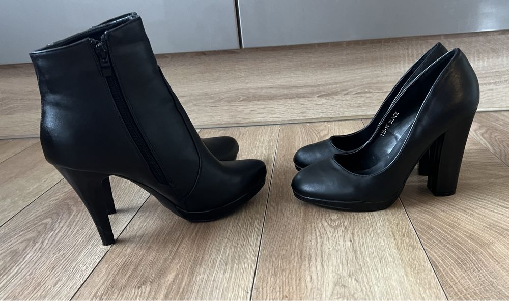 Nowe botki plus czółenka gratis 38