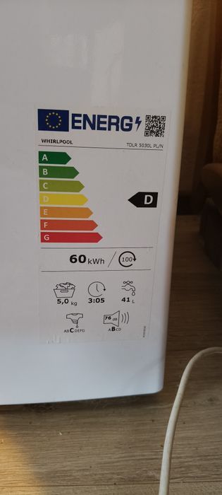 Pralka Whirlpool TDLR 5030L